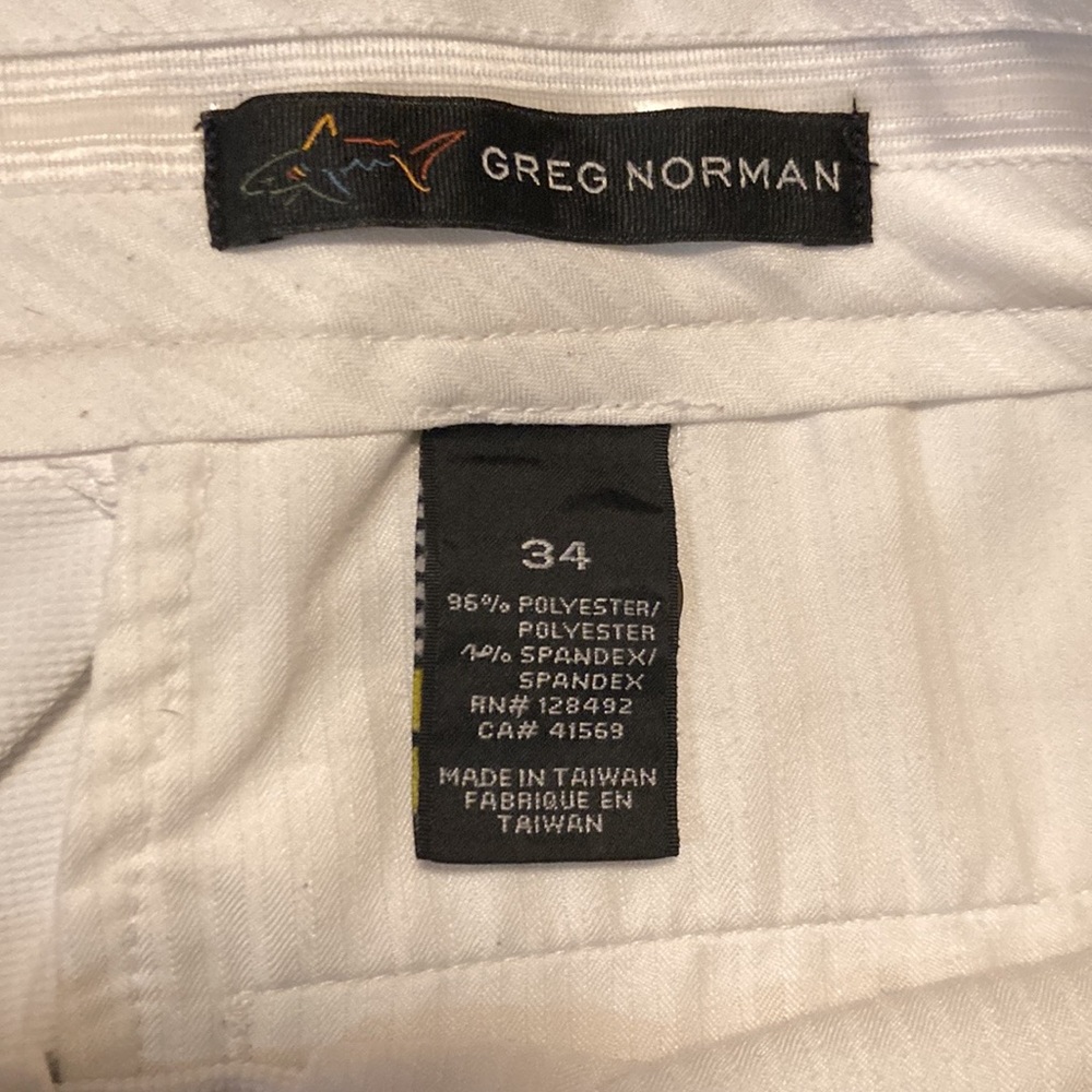 Greg Norman Size 34 White